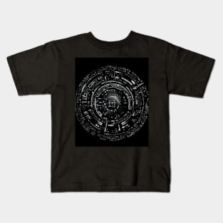 Techno pattern Kids T-Shirt